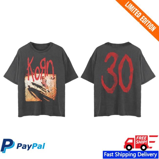 Official Korn Merch Store Korn Self-Titled Vintage Top Shirt Korn Clothing Shop Kornwebstore