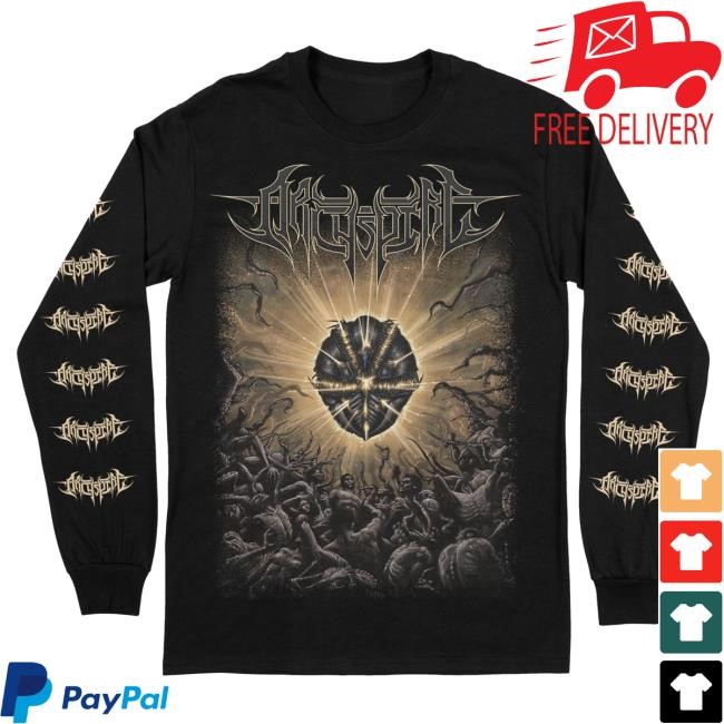 Official Indie Merch Store Archspire Too Fast To Die Long Sleeve Tees IndieMerchStore