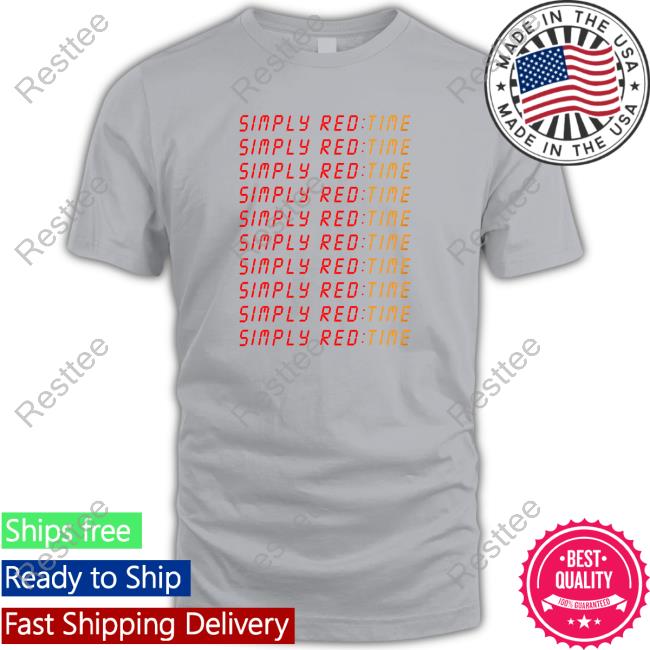Simply Red Time Shirt