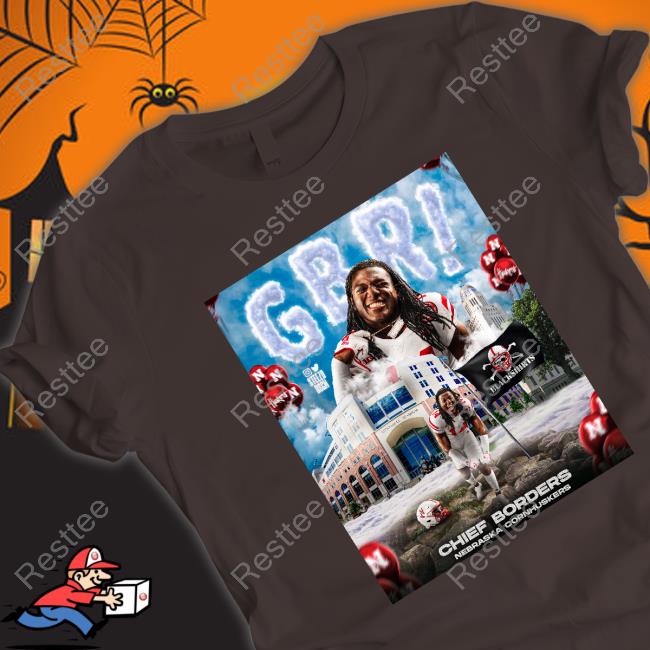 Chief Borders Nebraska Cornhuskers TShirts The Chief Borders Merch