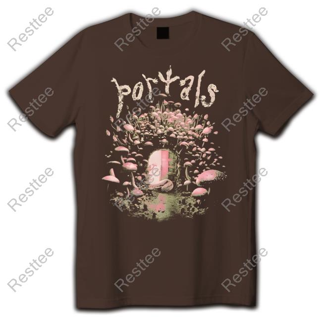 Melanie Martinez Portals Mushroom Door Tshirt Official Melanie Martinez Portals Mushroom Door Tshirt