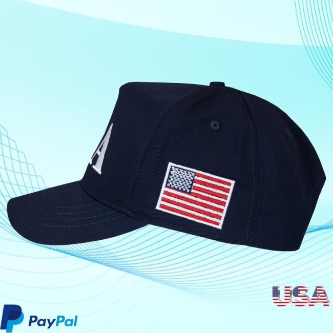 Official Donald Trump Merch Store USA 45-47 Cap Navy