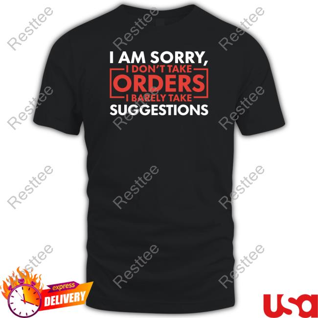 Hillbillies Apparel Merch I Don't Take Orders Hoodie