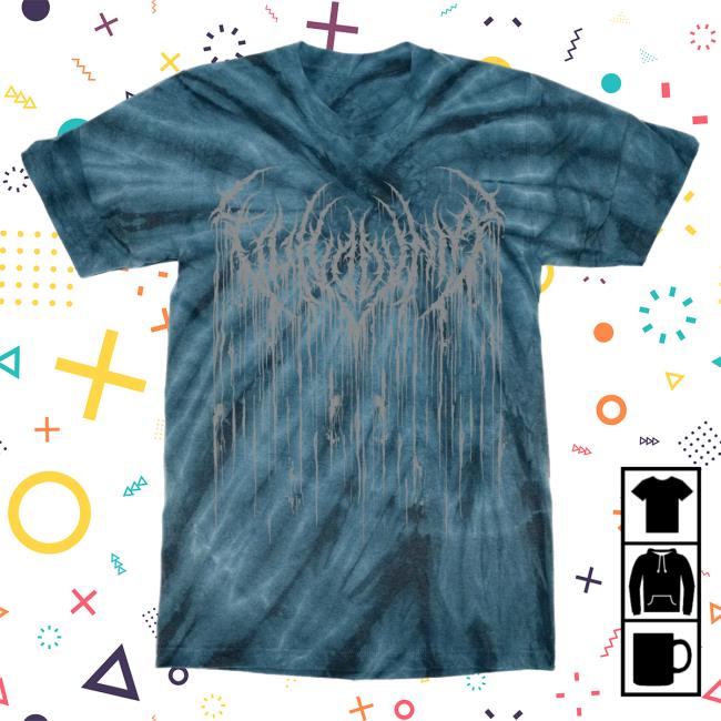 Official Indie Merch Store Vulvodynia Silver Logo Tie Dye Pullover Sweatshirt Indiemerchstore Shop