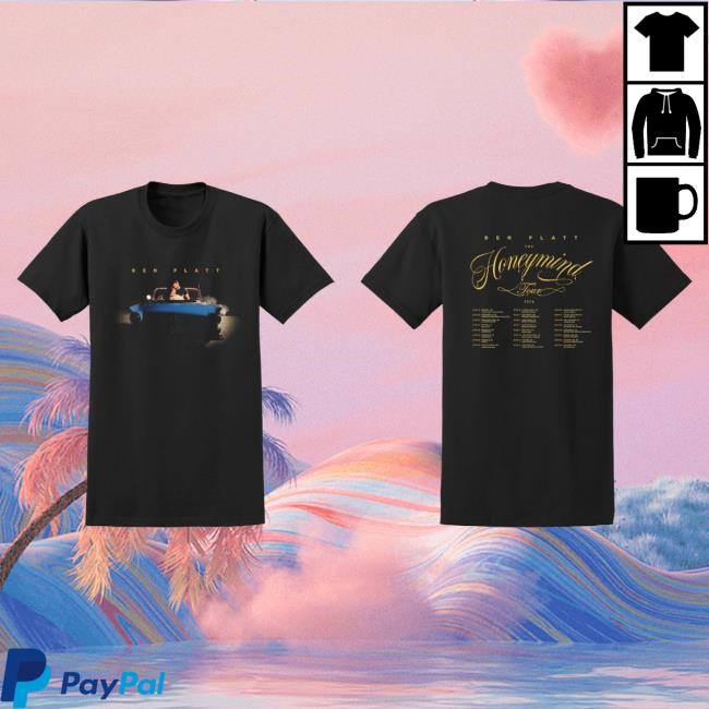 Official Ben Platt Merch Ben Platt Official Merch Honeymind Tour T-Shirts