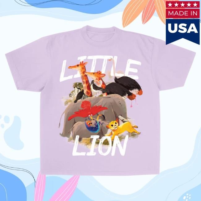 Official Brandon Lake Merch Store Little Lion Lungs - Kids T-Shirt- Levi And Friends - Purple