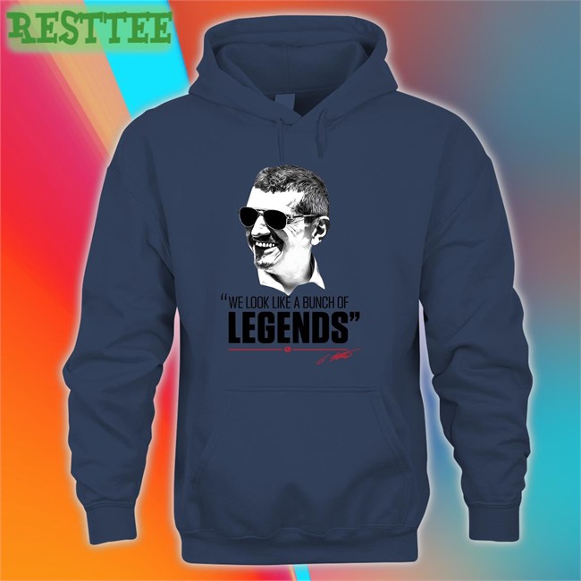 Guenther Steiner We Look Like A Bunch Of Legends Shirts Haas F1 Team ESPN F1