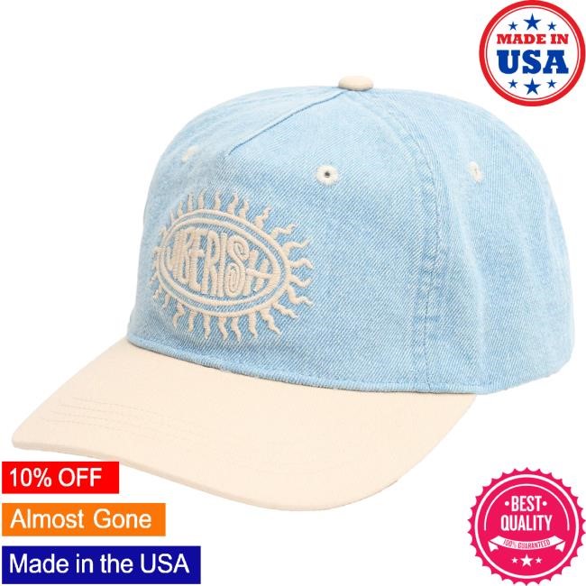 Official Jiberish Clothing Jiberish Daystar Denim 5-Panel Two Tone Hat Official Jiberish Clothing Jiberish Daystar Denim 5-Panel Two Tone Cap