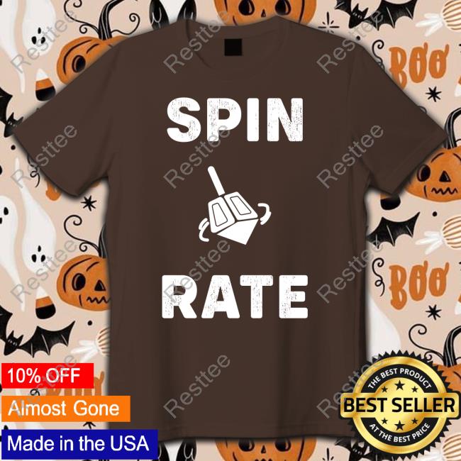 Spin Rate Israel Baseball T Shirt