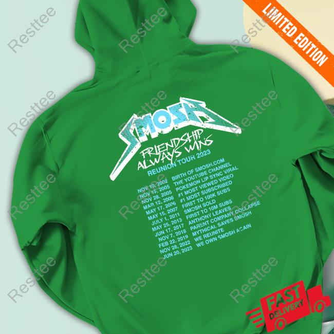 Reunion Tour Tee Shirt Friendship Always Wins Reunion Tour Crewneck Sweatshirt