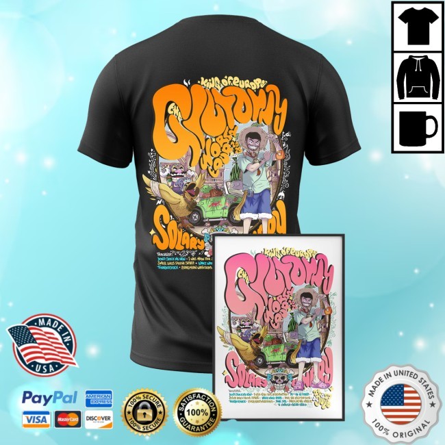 Official Illustration Glutonny Mexique 2025 Tee - Solary