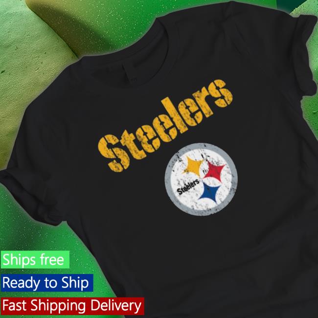 Pittsburgh Steelers Majestic Threads Lockup Classic Shirt