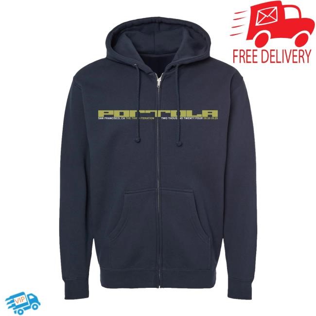 Portola 2024 Lineup Zip Hoodie – Portola Music Festival Merch