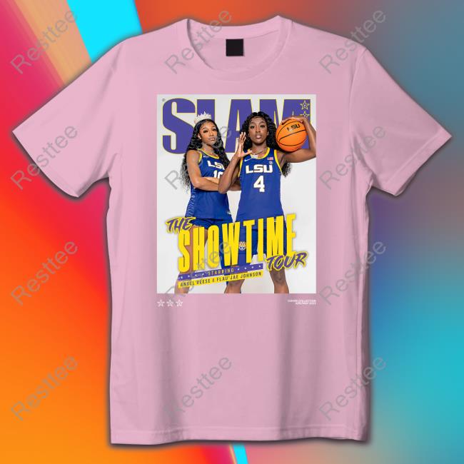 Official Slam Goods Merch Angel Reese Flau'jae Johnson Tee