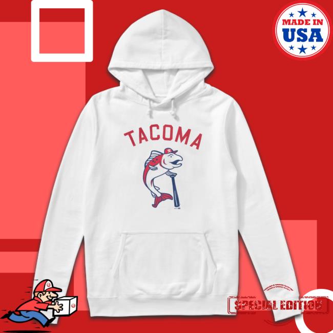 Best Milb Tacoma Rainiers Cream Tacoma Salmon Crewneck Sweatshirt