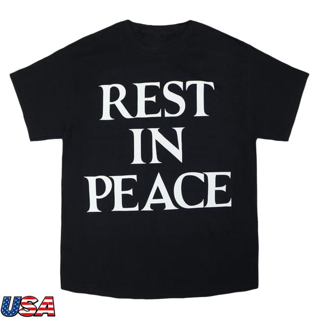 Official Playboi Carti Merch Playboi Carti Die Lit Tour Rest In Peace Rip 180119 Rip 150118 Shirt New Black PlayboiCarti Clothing Shop Store