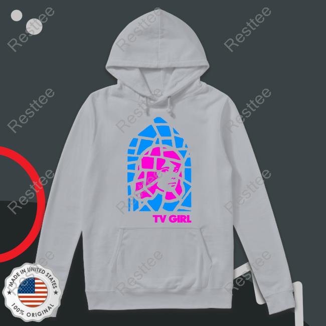 Official Americas Favorite Indie Band Shop TV Girl Stain Glass Girl Shirt TV Girl Stain Glass Girl Hoodie