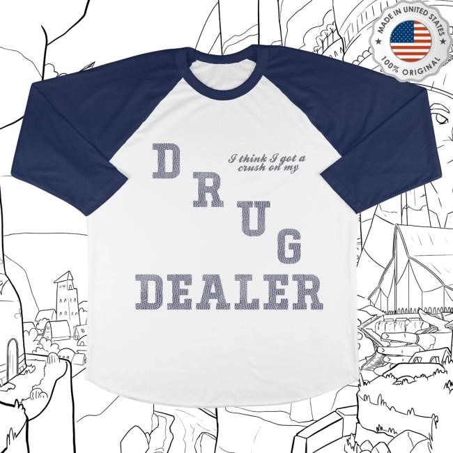 Medium Build Drug Dealer Raglan Long Sleeve T-Shirt Nick Carpenter