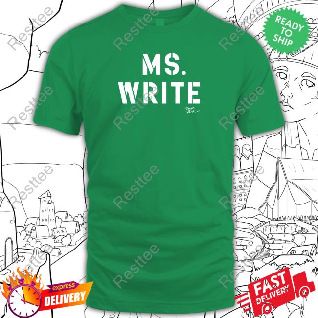 Ms Write Hoodie Official Ms Write Tee Shirt