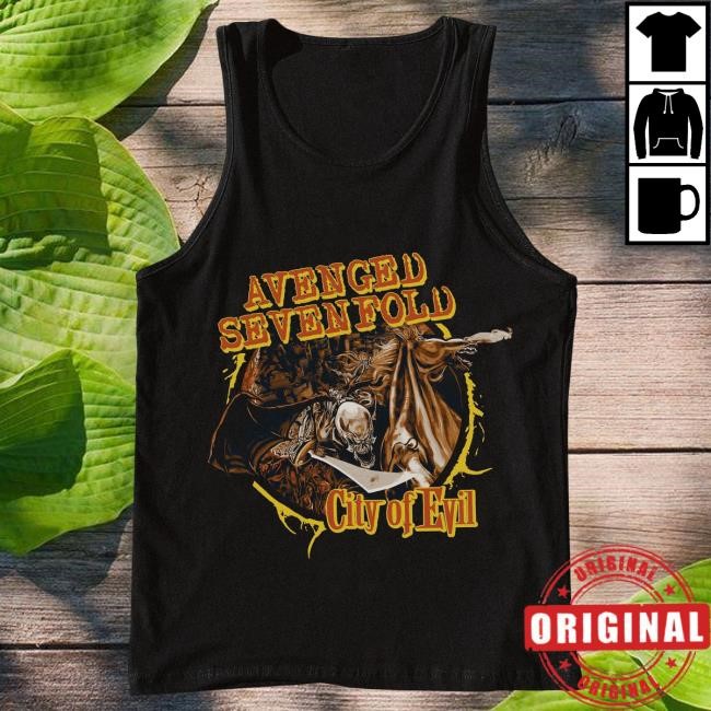 Official Avenged Sevenfold Merch Store City of Evil - Tank Top (COE 20th Anniversary) Tee A7X World Official Avenged Sevenfold City of Evil - Tank Top (COE 20th Anniversary) Tees A7X World