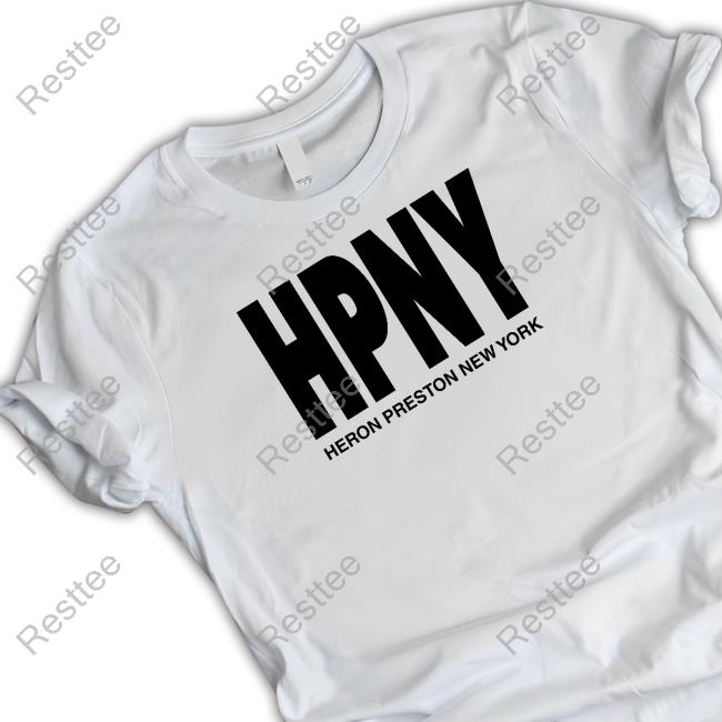 HPNY Heron Preston New York Limited Edition Shirt