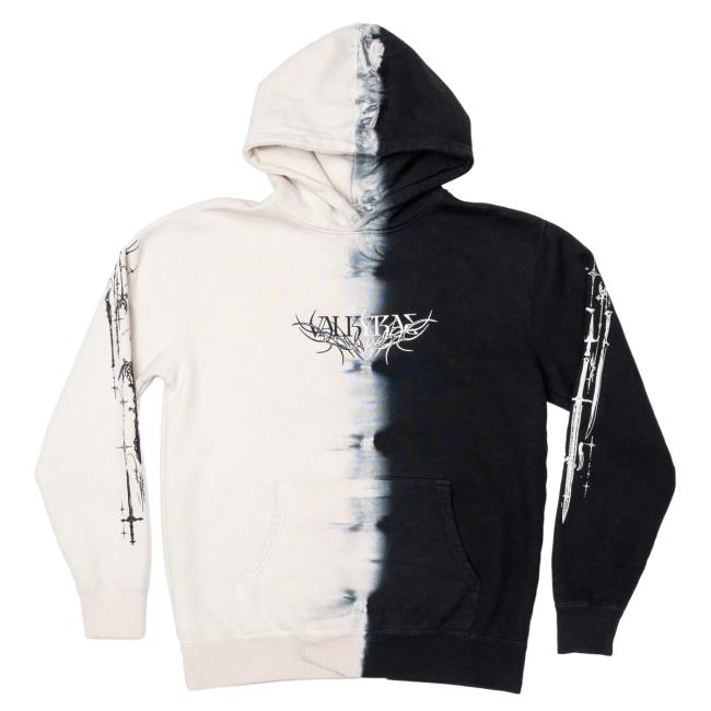 Valkyrae Dip Dye Dagger Pullover Sweatshirt