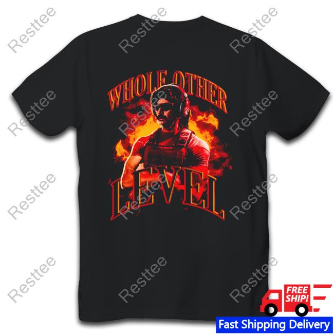 Dr Disrespect Merch Whole Other Level Pullover Shirt (Back Hit) Dr Disrespect Merch Whole Other Level Tees (Back Hit)