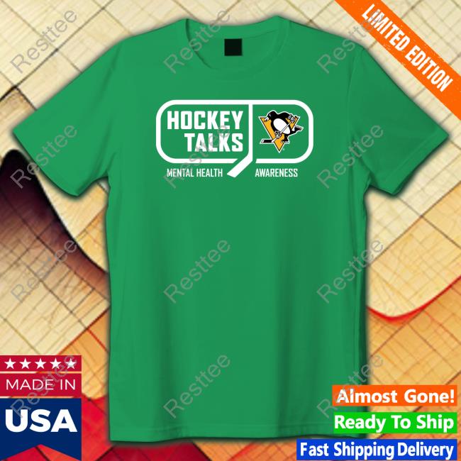 Hockey Talks Mental Health Awareness Pittsburgh T Shirt