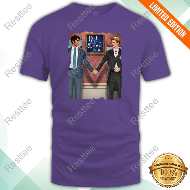 Official Red White And Royal Blue Merch Forever T Shirt