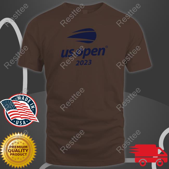 Us Open 2023 Official Logo White T Shirts Us Open Merch Us Open 2023 Official Logo White Tee