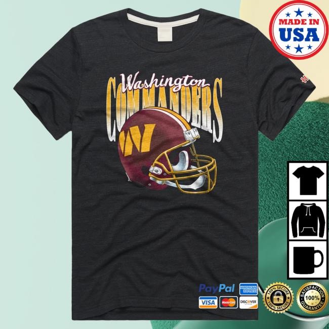 Washington Commanders Gradient Helmet Tee Homage | Washington Commanders Official | NFL Football