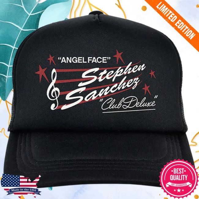 Official Stephen Sanchez Merch Store Treble Clef Trucker Hat Official Stephen Sanchez Merch Store Treble Clef Trucker Cap