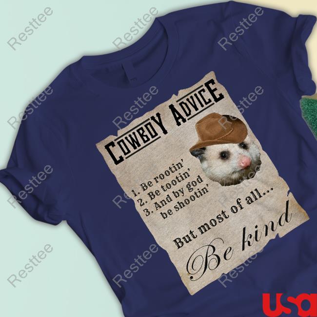 Official Cowboy Advice Tee Shirt