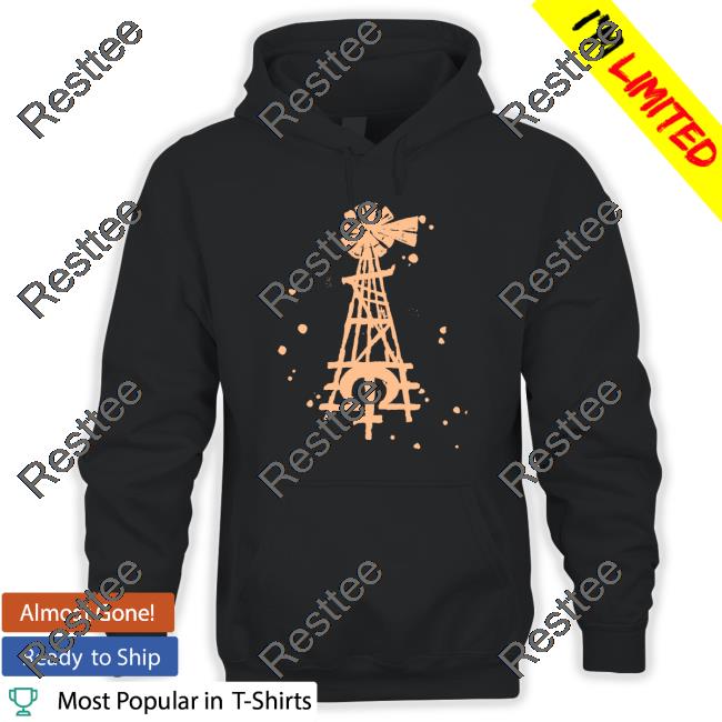 Melissaeth Eridge Windmill Logo Charcoal Shirt
