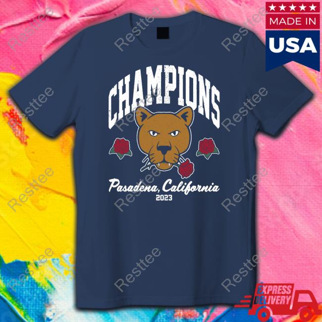 Champions Pasadena California 2023 Ps Bowl Champs Shirt Barstool Sports