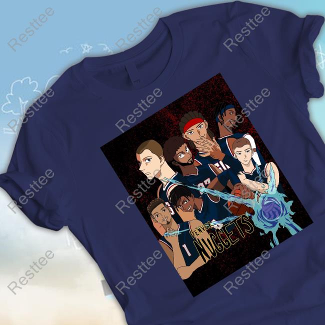 Denver Nuggets Shirts Official Denver Nuggets JJK Jujutsu Kaisen Shirt