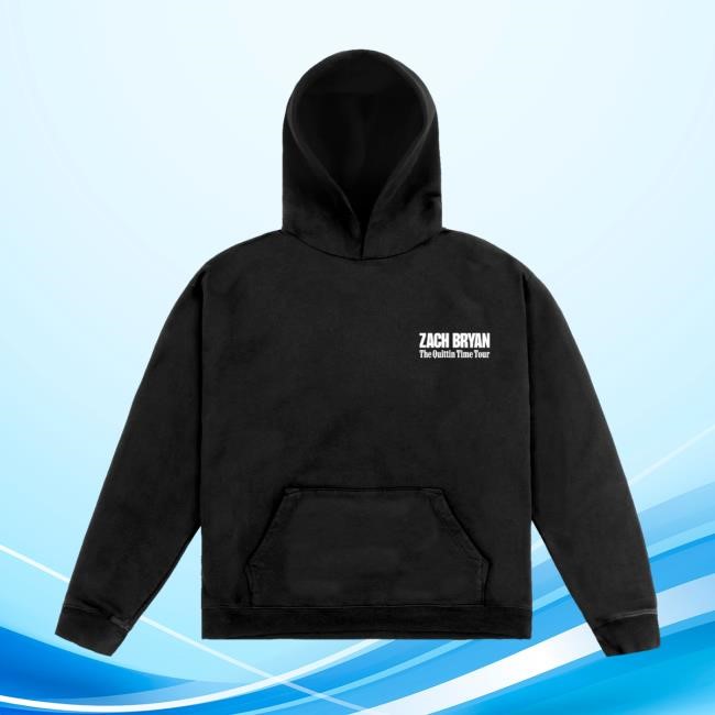 ZB Cowboy Hat Black Hoody Zach Bryan Shop