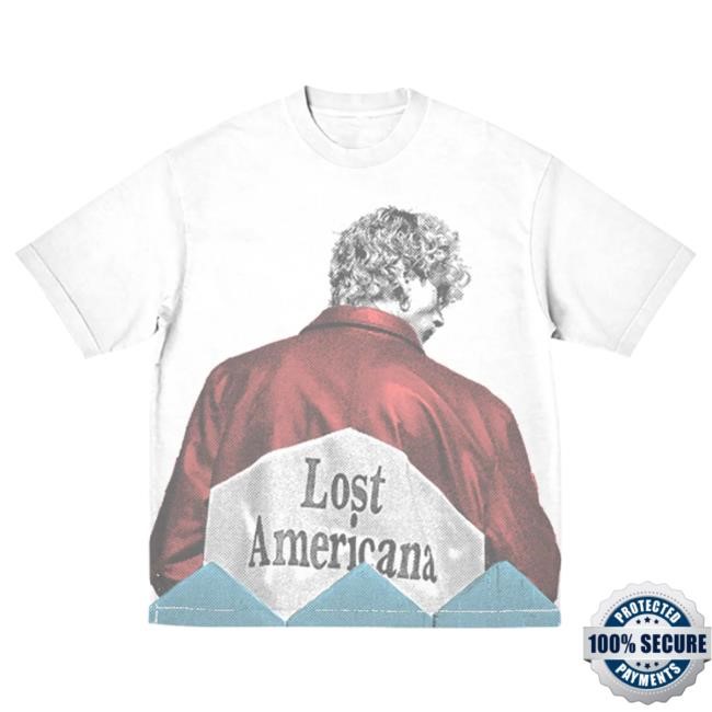 Official MGK Merch Machine Gun Kelly lost americana photo Shirt