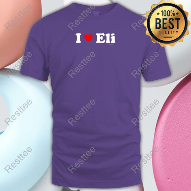 Official I Love Eli Sweatshirt