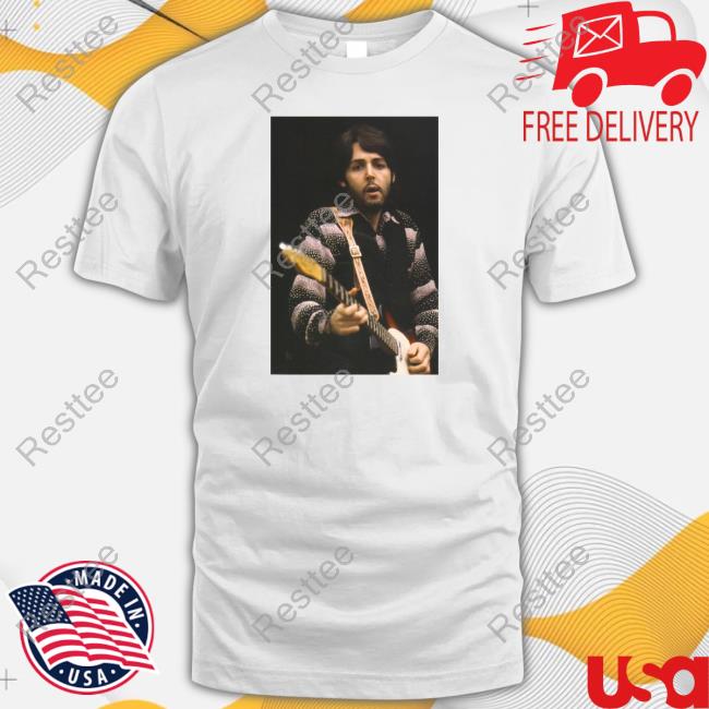 Paul McCartney Photo by Linda McCartney 1969 Shirt