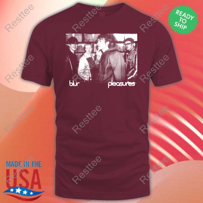 Official Blur X Pleasures Movin' On T Shirt