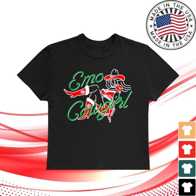 Emo Cowgirl Holiday Baby New T-Shirt Megan Moroney Shop