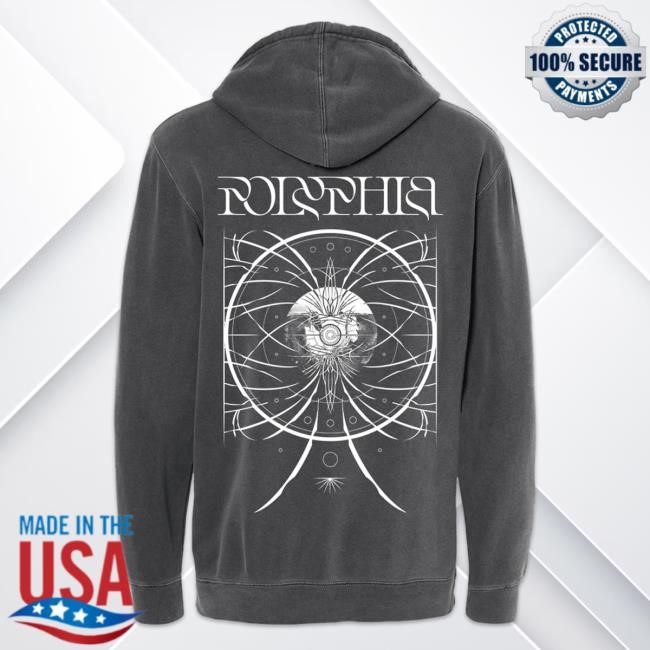 Official Polyphia Intricate Black Hooded Sweatshirt