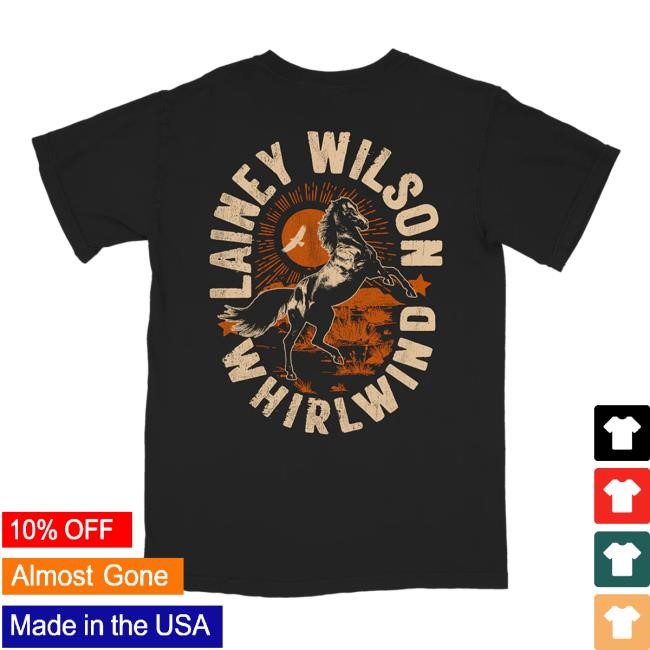 Lainey Wilson Whirlwind Horse Short Sleeve Tee