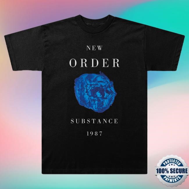 Neworder Substance '87 Black Shirt