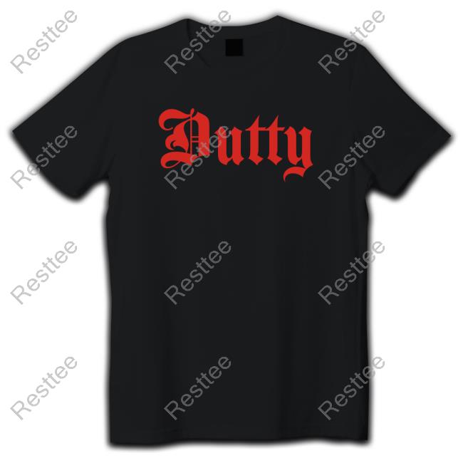 Official Dutty Tee Shirt - Red