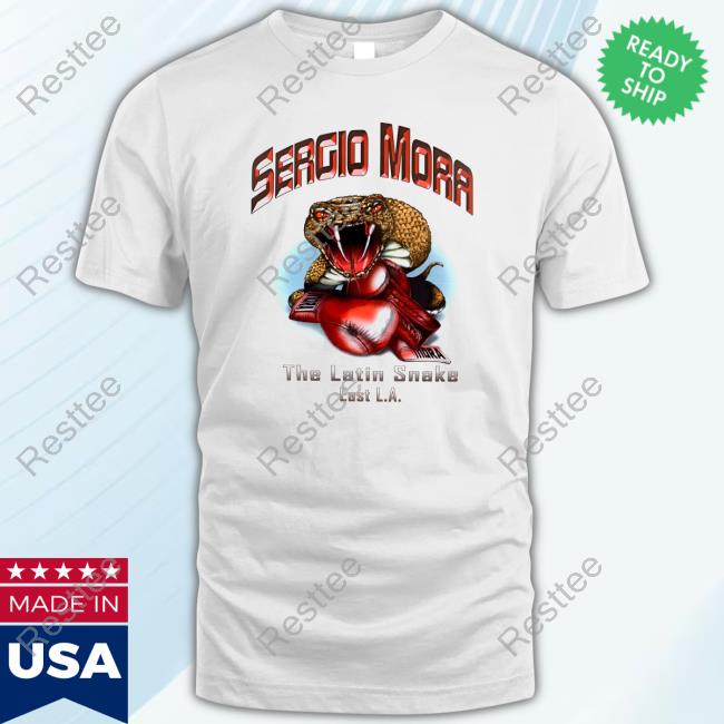 Sergio Mora The Latin Snake Shirt New