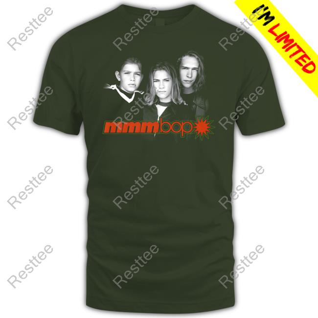 Official Hanson Mmmbop Photo Long Sleeve Tee