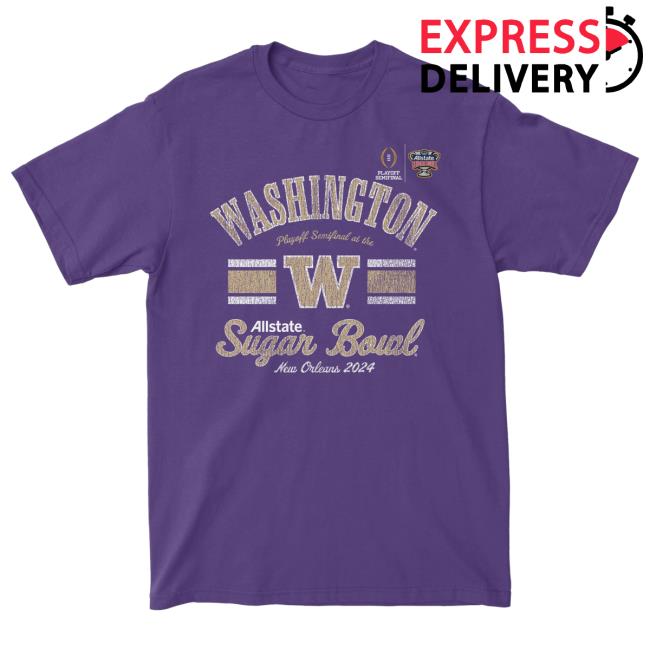 Washington Sugar Bowl Stripe T Shirt By Retro Brand