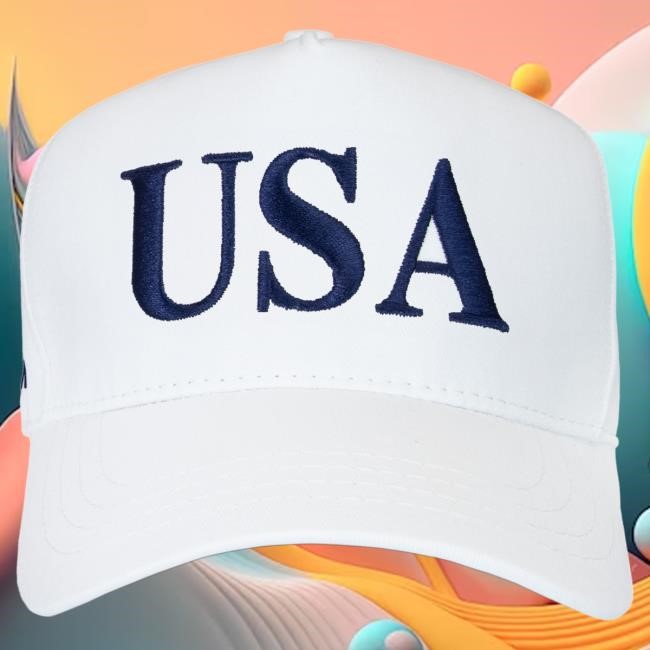 Official Donald Trump Merch Store USA 45-47 Cap White Official Donald Trump Merch Store USA 45-47 Cap White